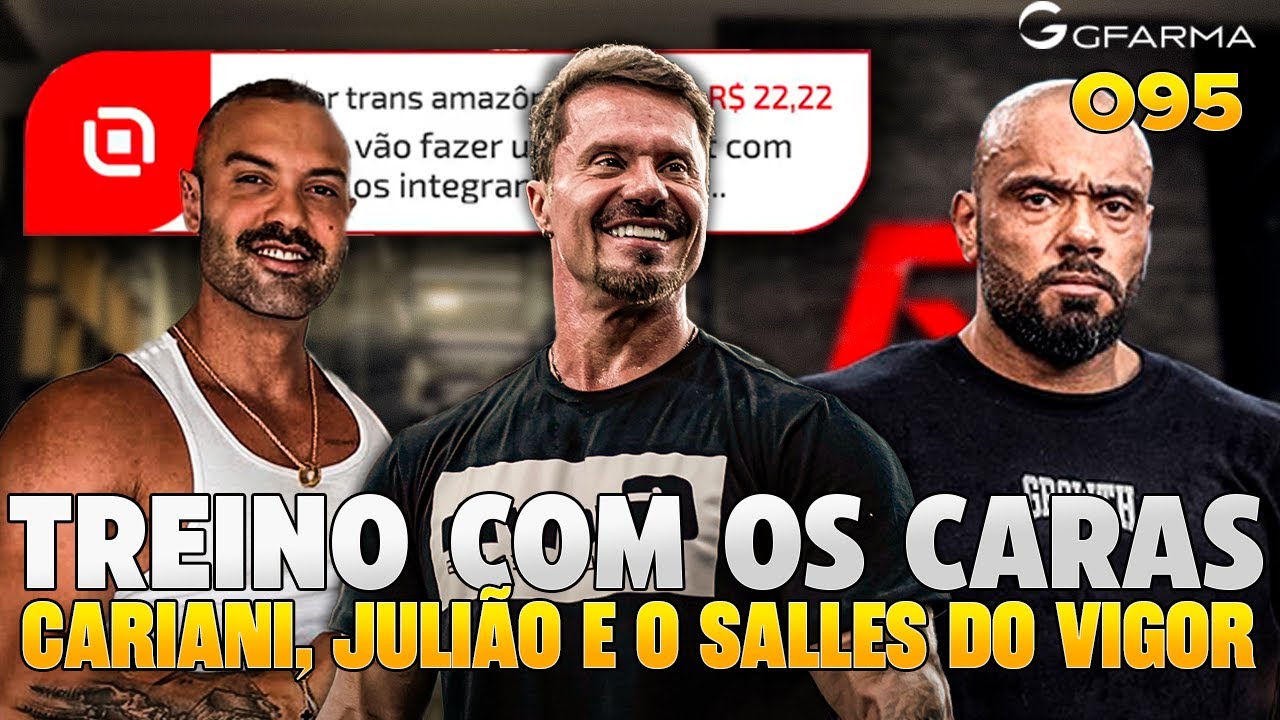 [IRL] TREINO COM CARAS -  CARIANI, BALESTRIN E SALLES DO VIGOR !LIVEPIX