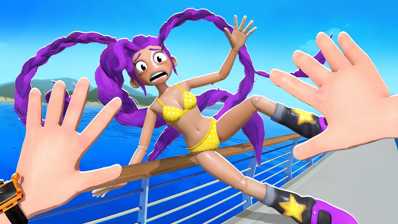 Throwing Lily Lovebraids Off a CRUISE SHIP?! in VR