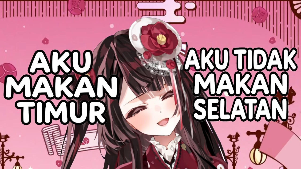 bukan mana nasi, vtuber jepang ini malah makan timur setiap hari [@落乃いなほ Ochinai Inaho ]