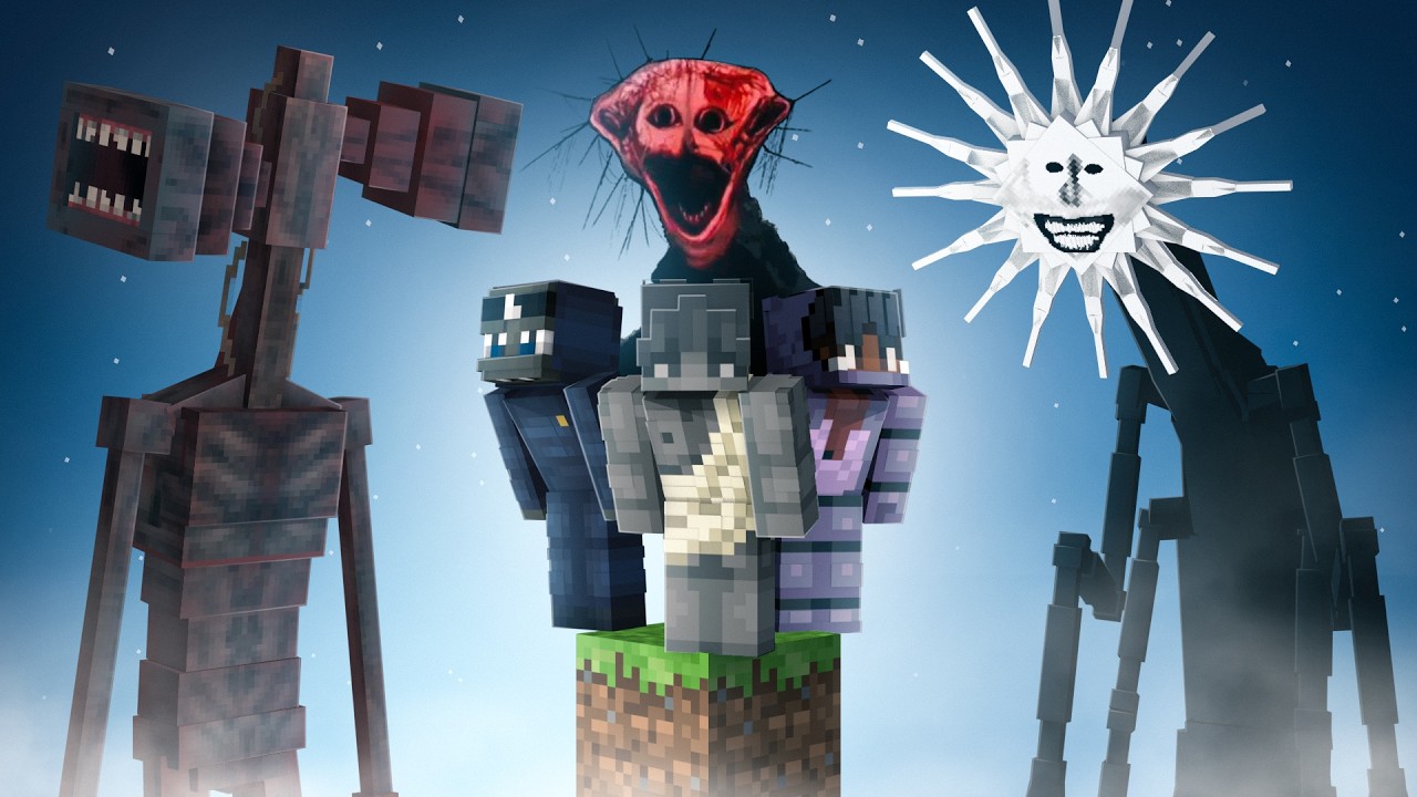 I Terrified My Friends with EVERY Horror Mod on ONE BLOCK