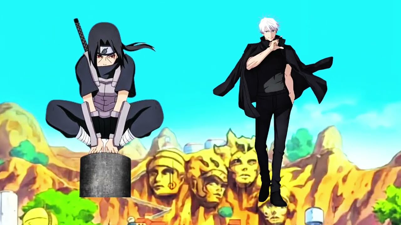 Madara Uchiha 🆚 ryomen sukuna Sasuke Uchiha 🆚 kenjaku and itachi Uchiha 🆚 gojo satoru #naruto#anime