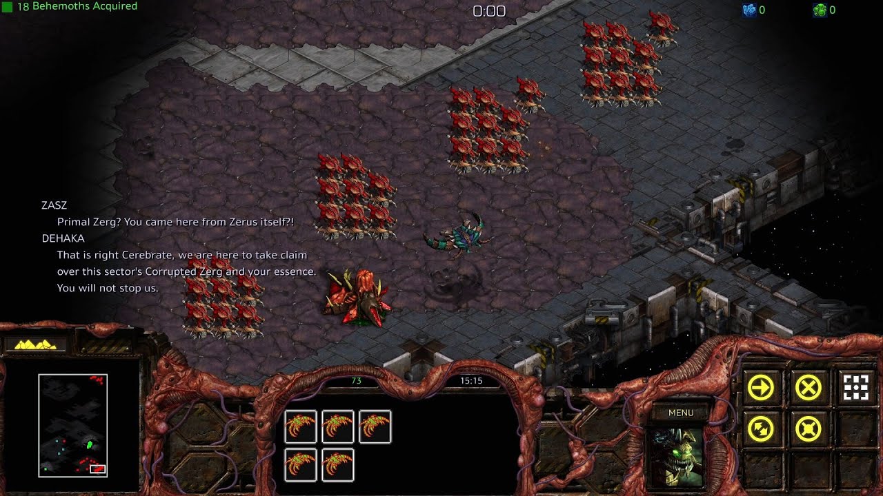 Primal Zerg captures Zasz's Behemoths