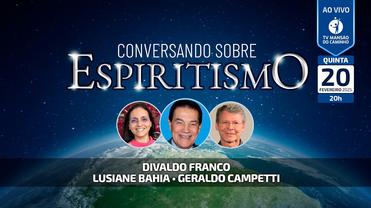 Divaldo Franco, Lusiane Bahia e Geraldo Campetti • Conversando Sobre Espiritismo