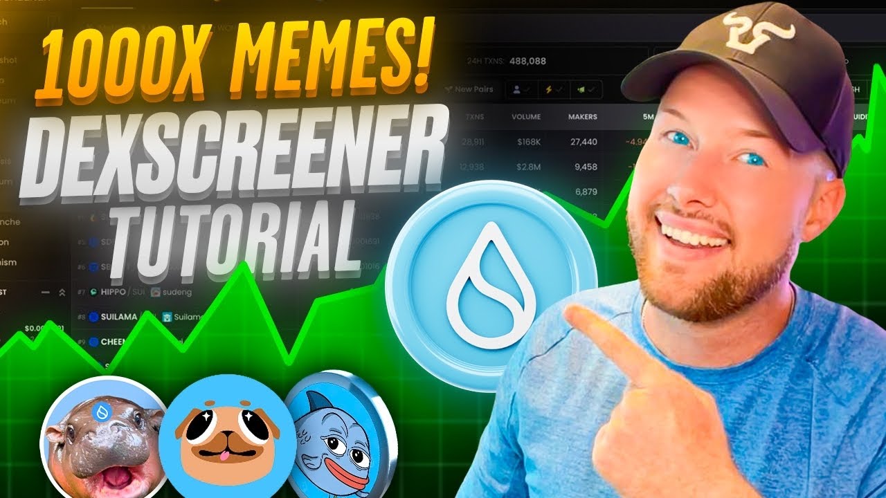 How To Find The Next 1000x Meme Coin on SUI EARLY Before It Explodes! 🚀 (Dexscreener Tutorial 2024)