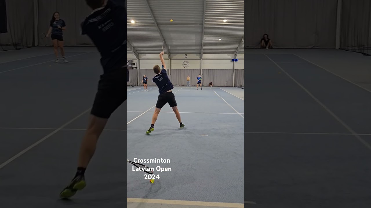 Crossminton Latvian Open 2024 - Open Category #crossminton #tournament #Latvianopen2024