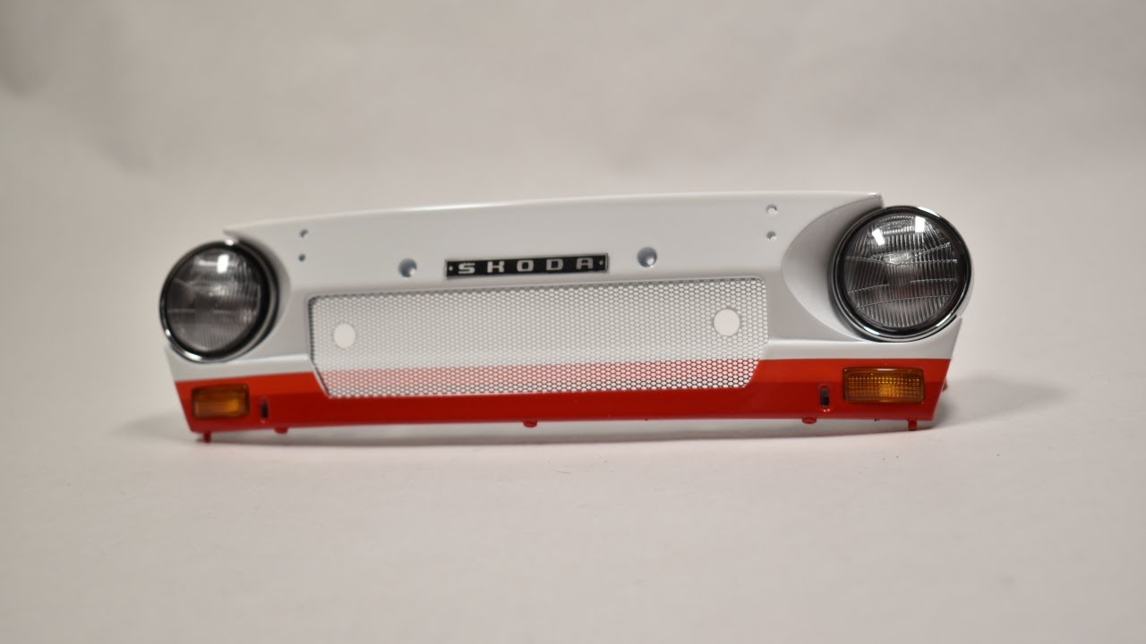 Škoda 130 RS 1:8 číslo 1, Maska (De Agostini)