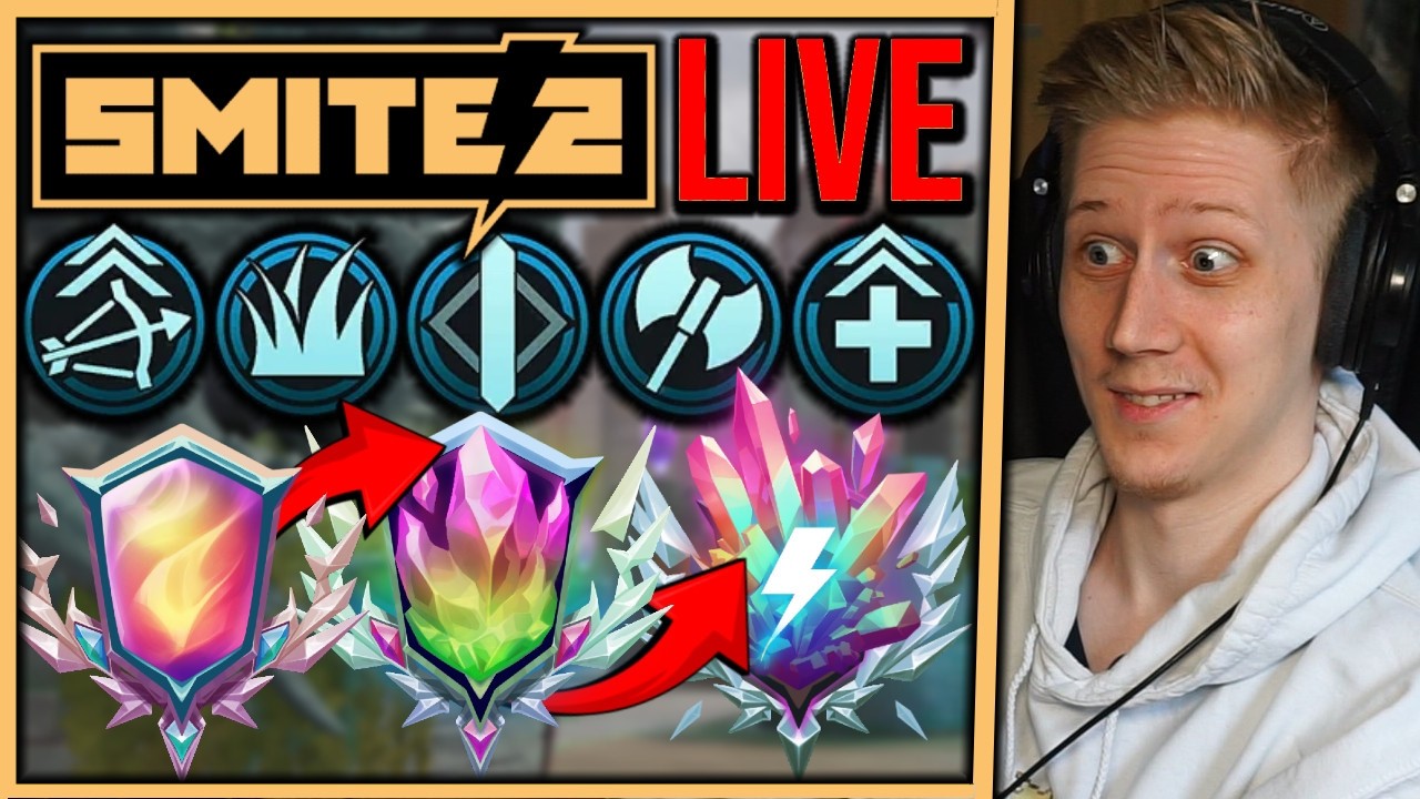 [LIVE] SMITE TUAH 6 OR 7 RANKED GAMES EEEEEEE