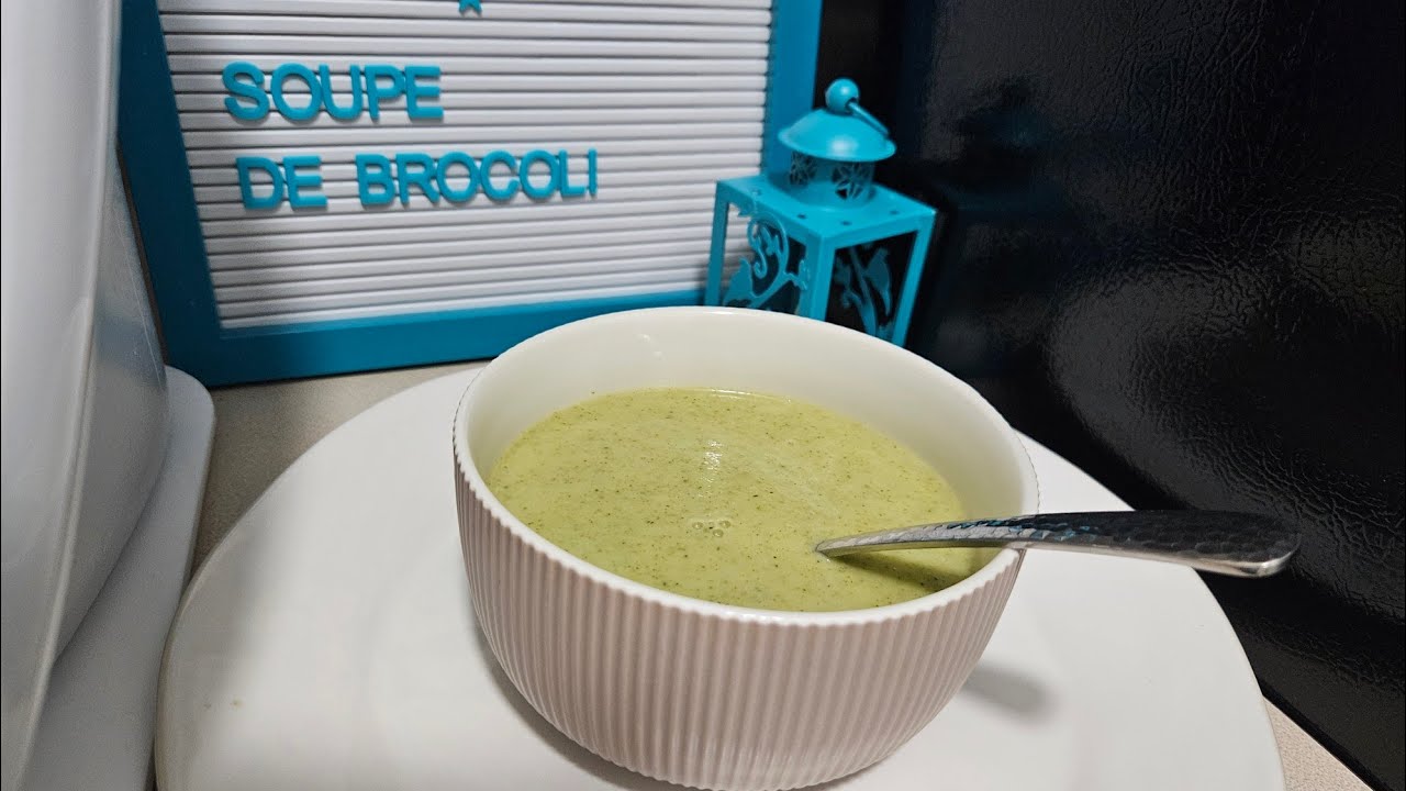 Soupe de Brocoli au thermomix #thermomix