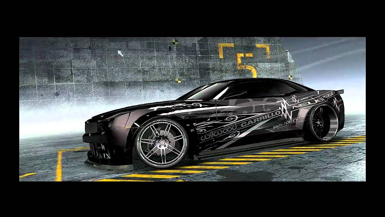 Need For Speed ProStreet customized cars: Chevrolet Camaro Concept