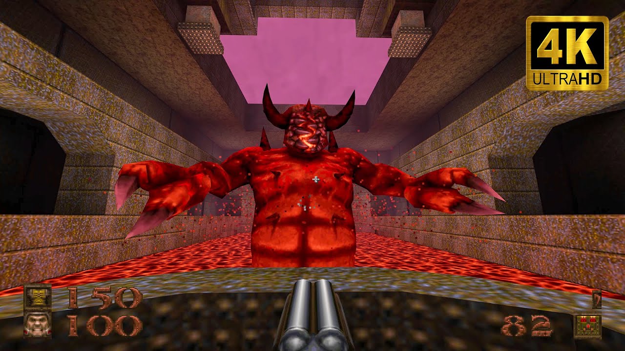 Quake Enhanced Edition | Dimension of the Doomed Full Gameplay | 4K 60FPS Gameplay