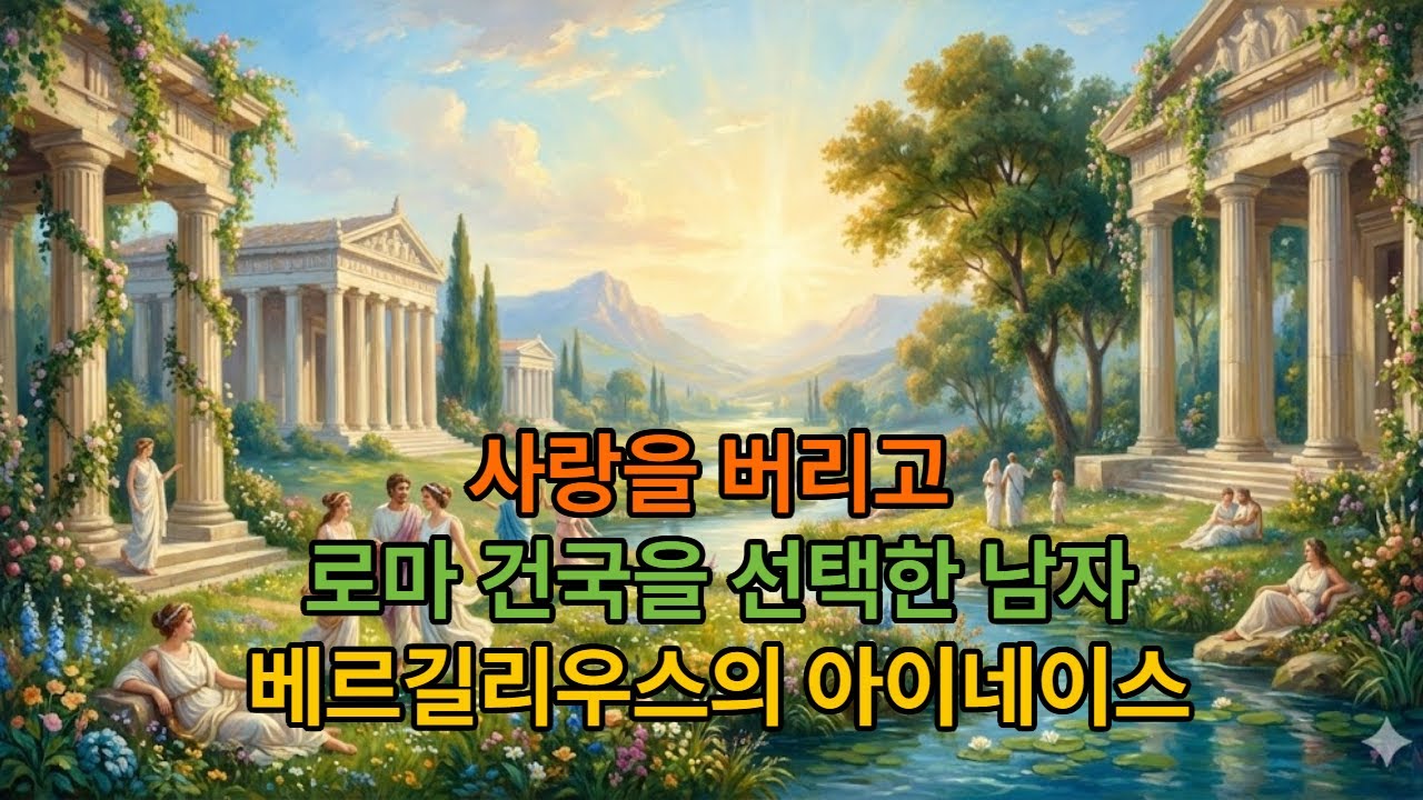 [오디오북] 사랑보다 로마를 선택한 남자 로마건국의 신화 아이네이스