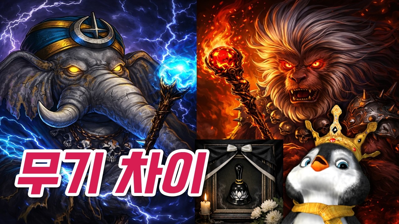 사냥터 올라갈수록 코끼리 원숭이 무기효율 ㄷㄷㄷㄷㄷ 거상 1분기 업데이트 (테스트서버)