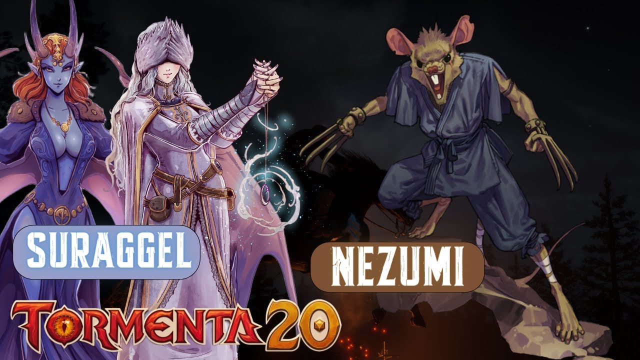Raças de Tormenta 20 - SURRAGEL e NEZUMI