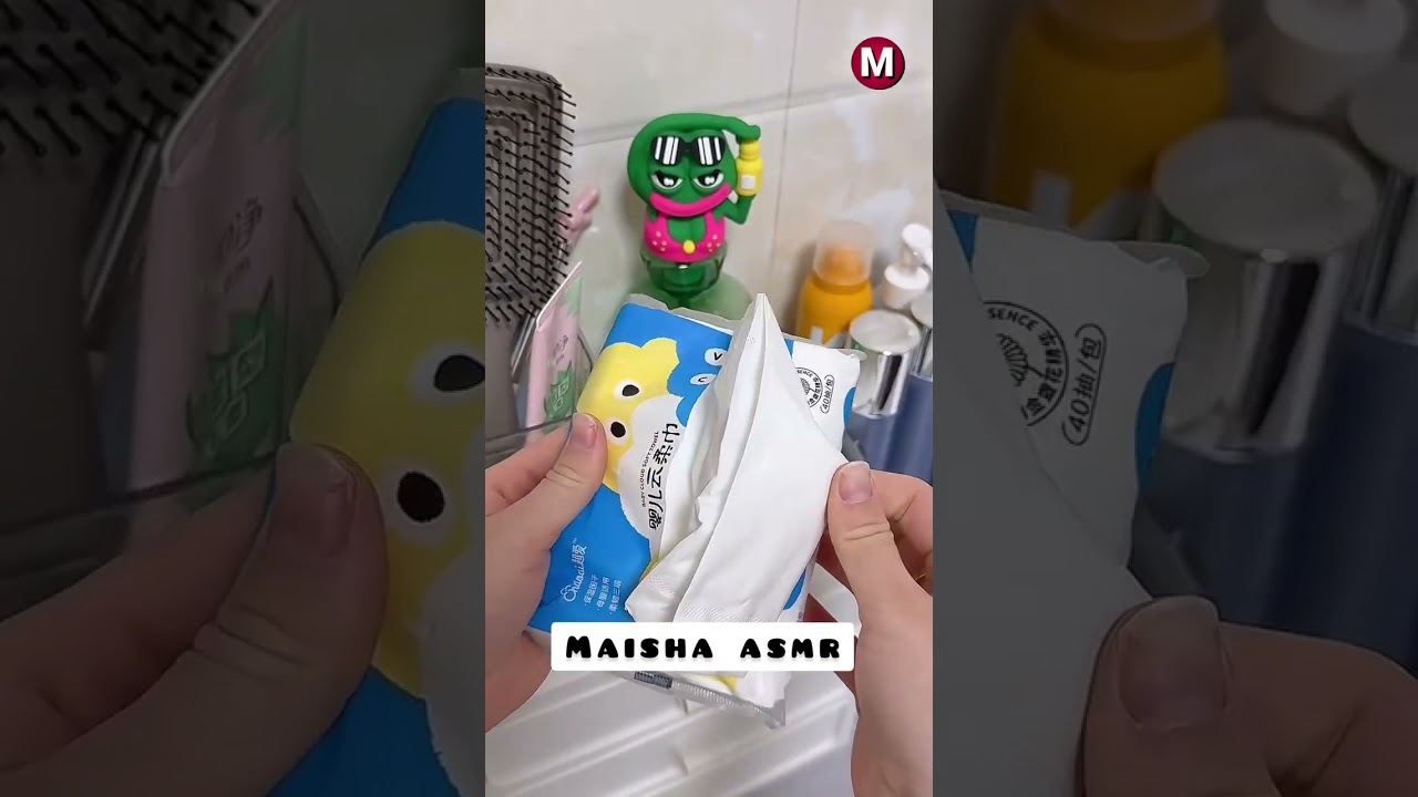 Unboxing Sound|Maisha Asmr part85