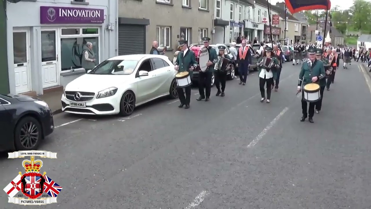 Glassmullagh Accordion Band (1) @ Pettigo District LOL King Coronation Parade 2023