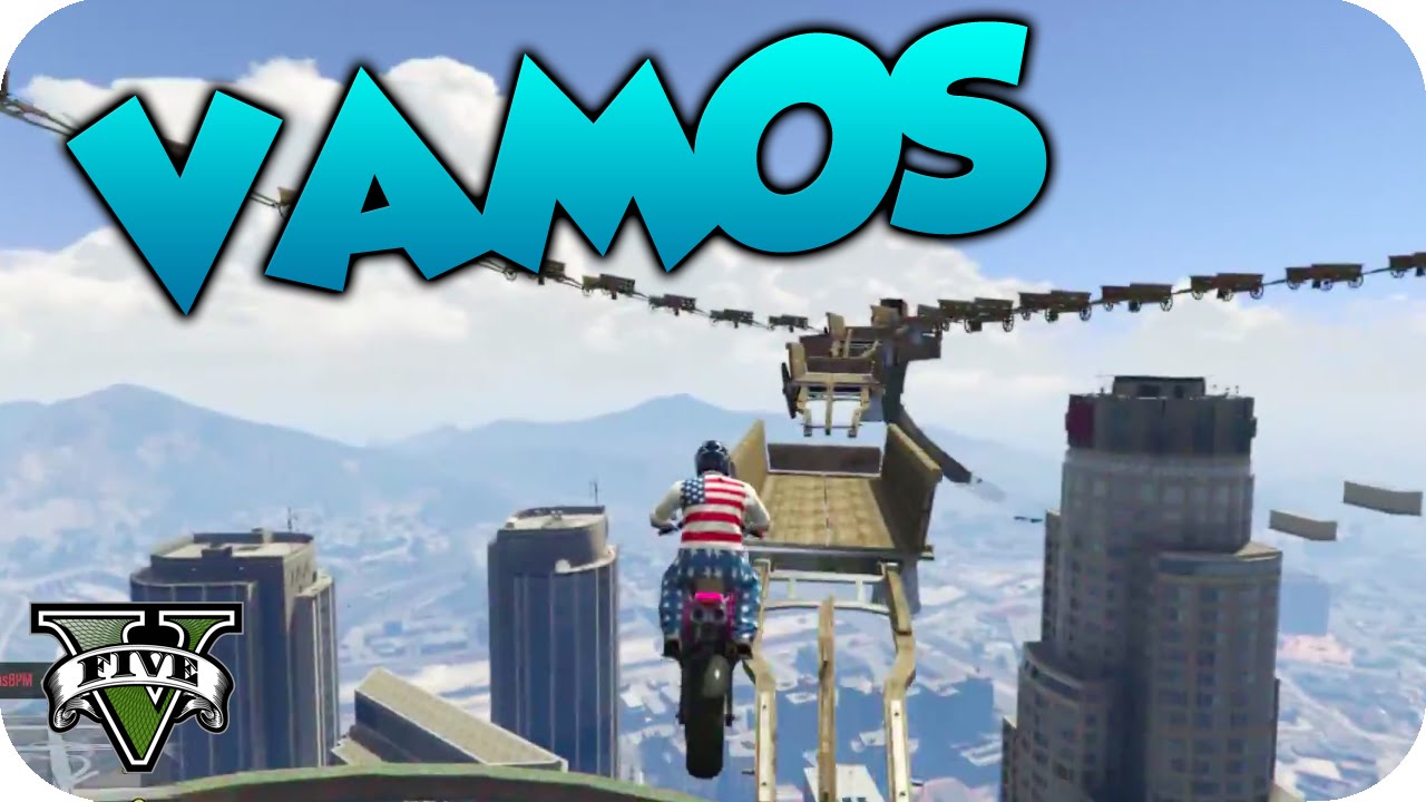PARKOUR DE CARROS Y MUERTE!! | GTA V ONLINE RACE | Flowstreet