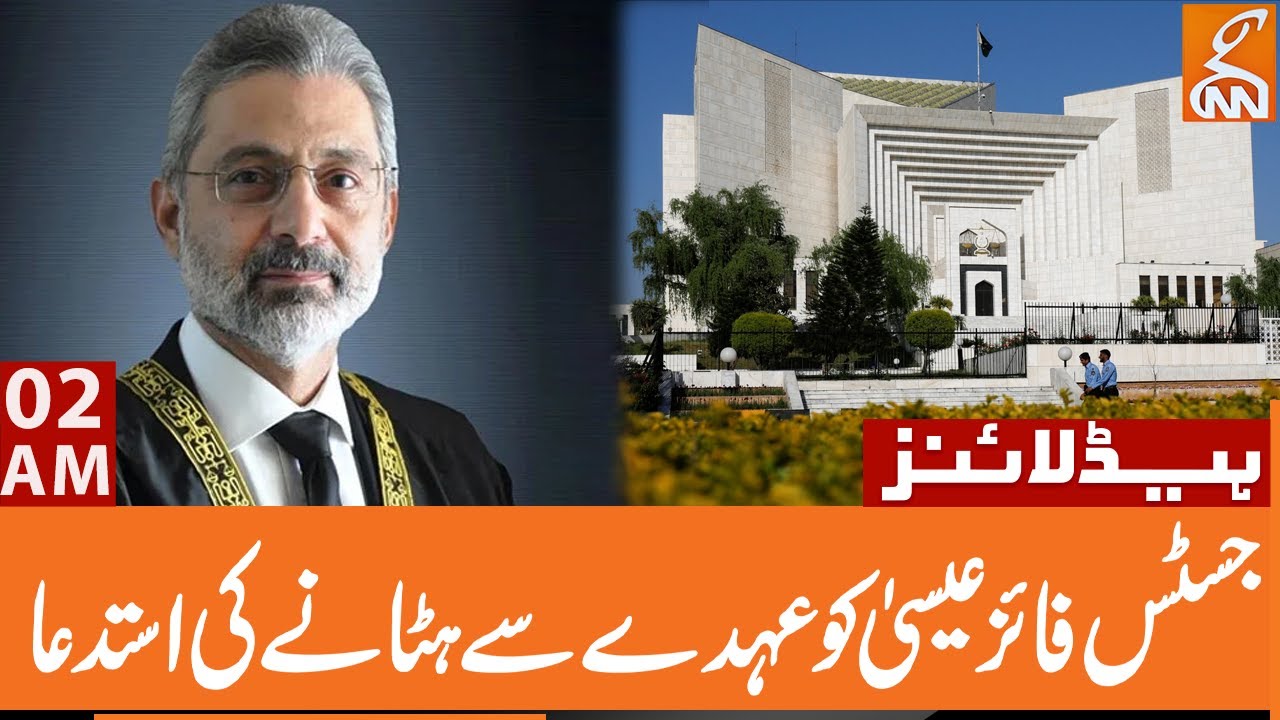 Reference Filed Against Qazi Faez Isa | News Headlines | 2AM | 12 April 2023 | GNN