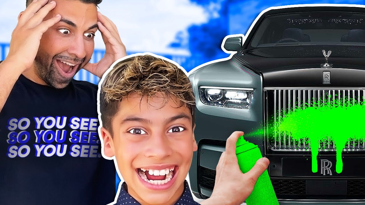 We ADOPT A SON for 24 Hours w/ Royalty Family
