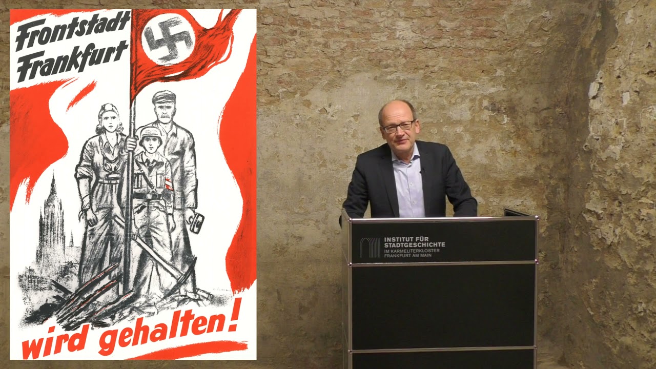 „Der Krieg ist aus!“ / VIDEOVORTRAG (HD): Thomas Bauer spricht über das Kriegsende in Frankfurt