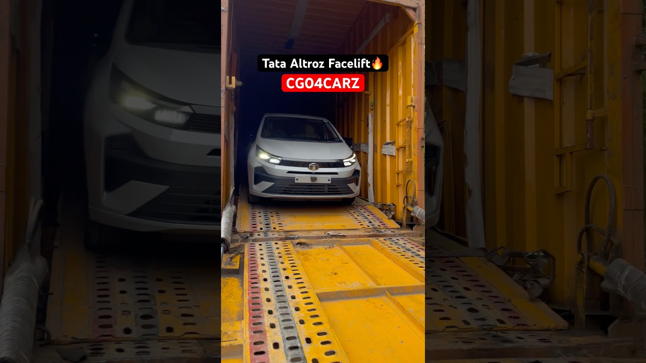 New 2025 Tata Altroz Facelift 🔥#carvideo #altrozfacelift  #tataaltroz2025    #trendingsong