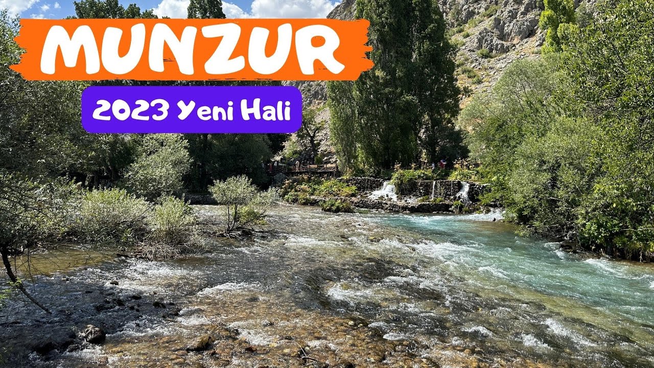 MUNZUR GÖZELERİ (4K) / Ovacık-Tunceli / Son Halini Beğenmedim, YAZIK ETMİŞLER!