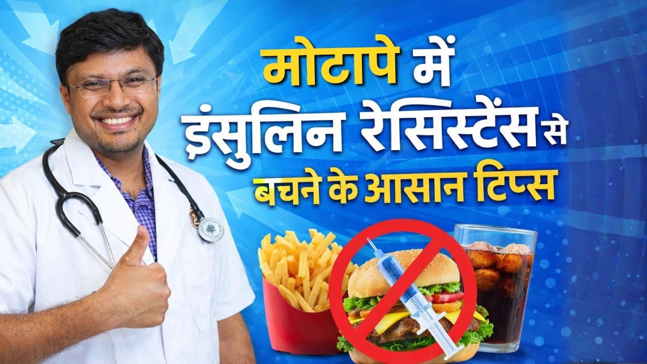 मोटापे में इंसुलिन रेसिस्टेंस से बचने के आसान टिप्स BEST TIPS TO AVOID INSULIN RESISTANCE