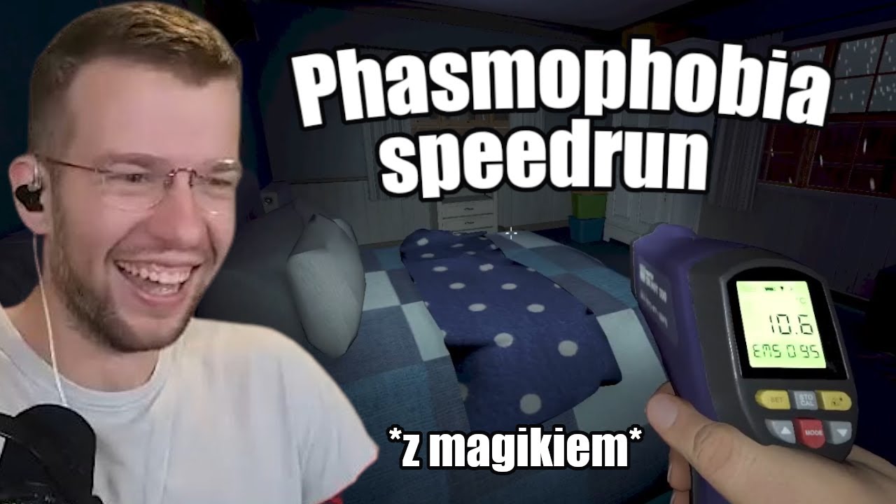 Speedrun każdej mapy w Phasmophobia z @niedoczekanie111 