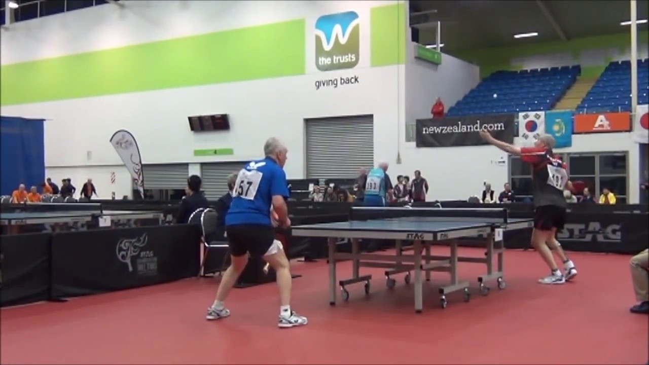 World Veterans Championships table tennis 2014 MEN 60 65, 50 60 FINAL