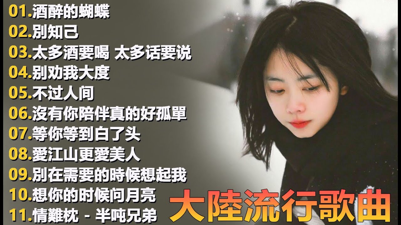 大陸流行歌曲☘️☘️【無廣告】2025最新歌曲 2025好听的流行歌☘️華語流行串燒精選抒情歌 ☘️☘️Top Chinese Songs 2025