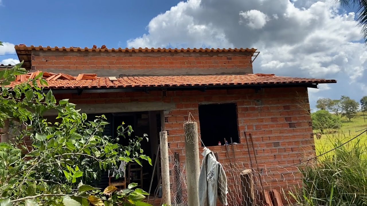 VEJA COMO ESTÁ NOSSA CONSTRUÇÃO NA ROÇA! 😍 + UM QUARTO 😱GLÓRIA A DEUS 🙏  EDMILSON ADORNO