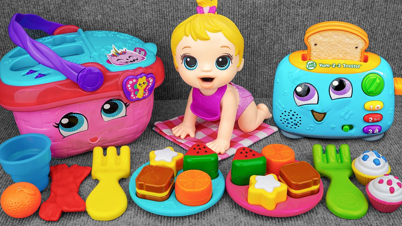 123 Minutes Satisfying with Unboxing Baby Alive Kitchen Cooking Set Video | Review Toys ASMR