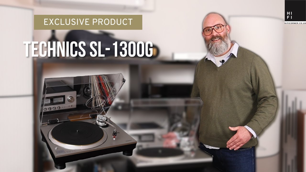 Распаковка и обзор: Technics SL-1300G в действии