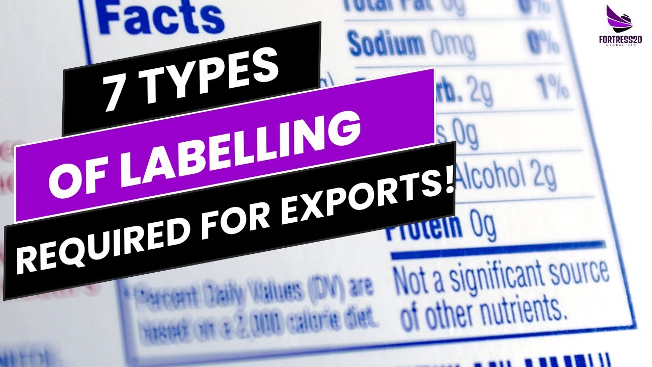 Export Labelling:  7 Types of Labelling required for Exports #exportlabels