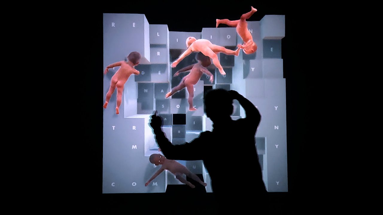 FACING LIFE [In Doc Tri Nation] - interactive audiovisual installation, Unity