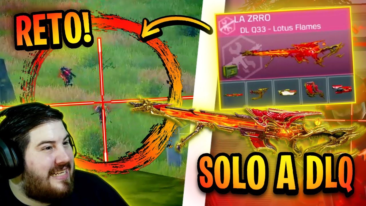 Ganando solo a francotirador🥵 El reto de la DLQ 🤯 | Cod Mobile