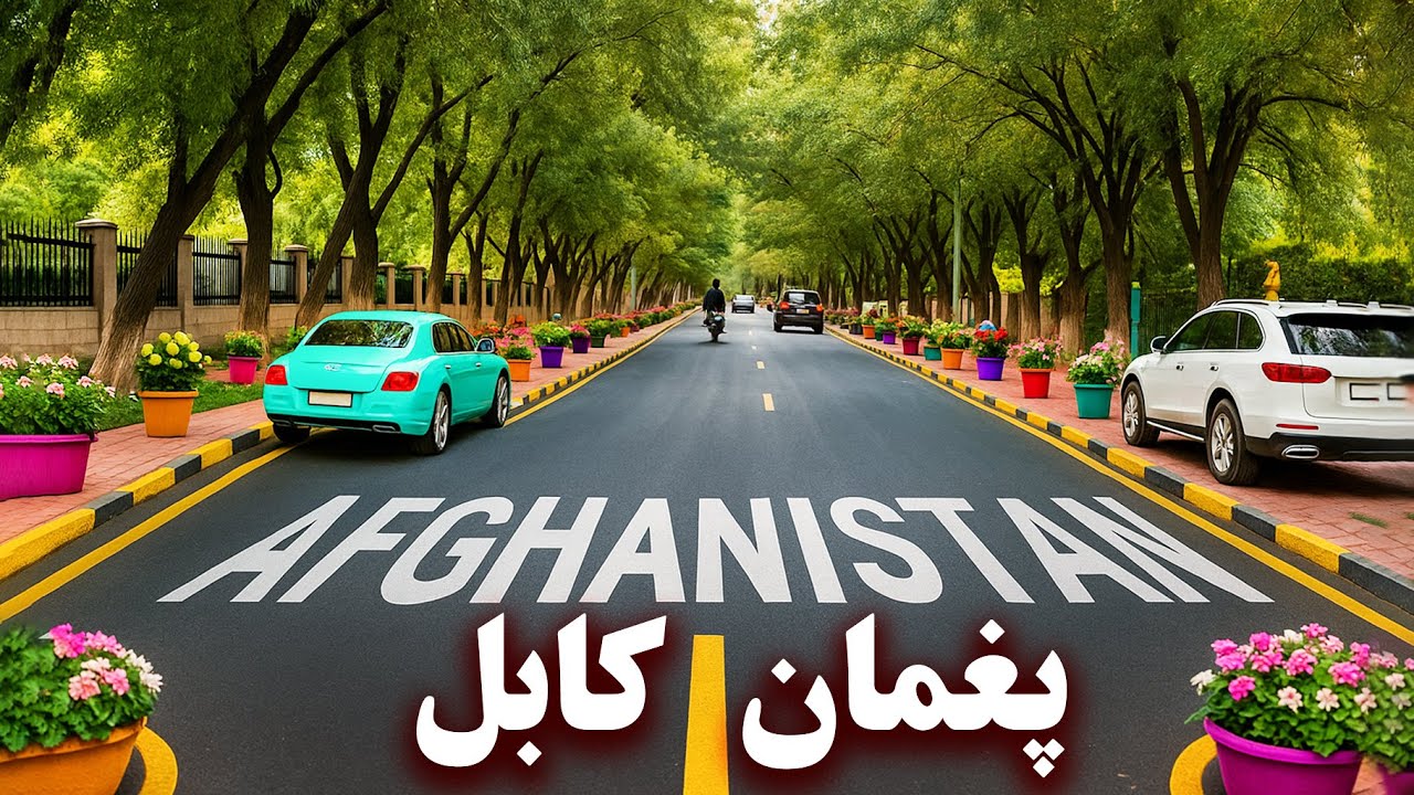 Paghman Road- Kabul,Afghanistan سرک پغمان - کابل