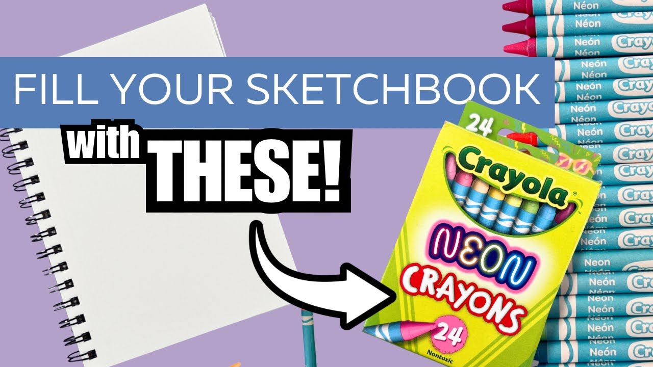 7 Playful ideas to ENJOY in your Sketchbook 