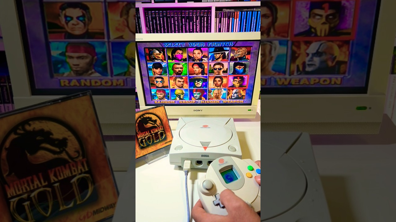 Dreamcast - MK Gold &ndash; Scorpion Combo 🦂