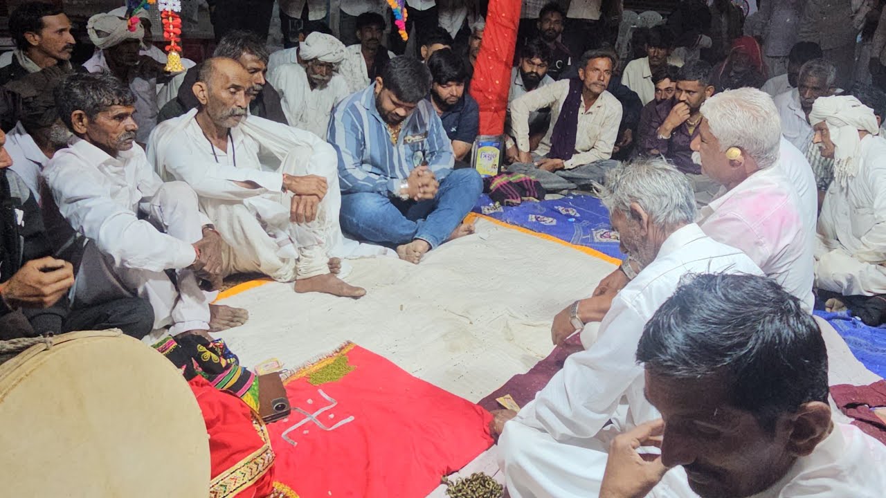 જય રાજબાઈ માતાજી ધામ ગોરાસર માતાજી નો લીલુડો માંડવો રેગડી આલાપ ભુવાજી ની ધુણ 