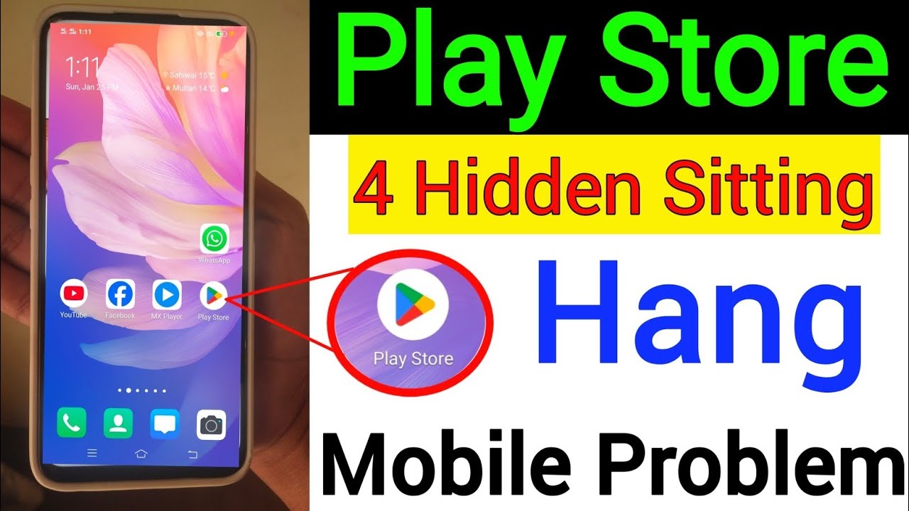 Play Store 4 Hidden Settings | Mobile Hang & Lag Fix | Android Phone Slow Problem #mobilehang 