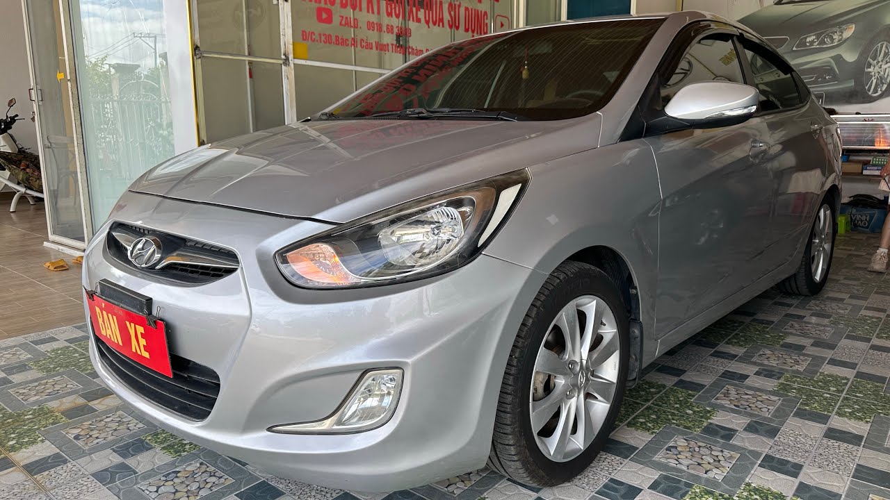 Spa xong Huyndai accent 2011 AT số tự động nhập hàn quốc chạy đầm hơn xe việt giá 215tr 0918683569
