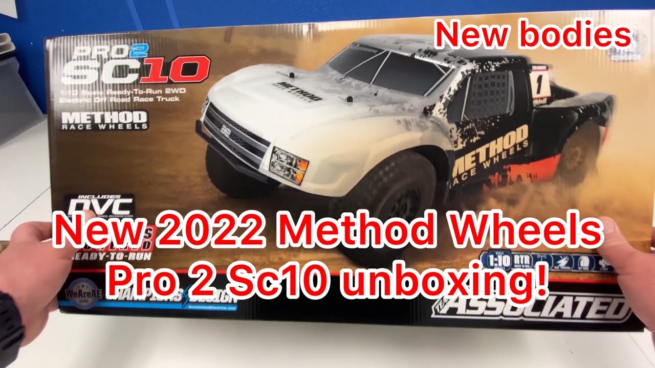 Team Associated Pro2 Sc10 Method wheels 2wd brushless unboxing