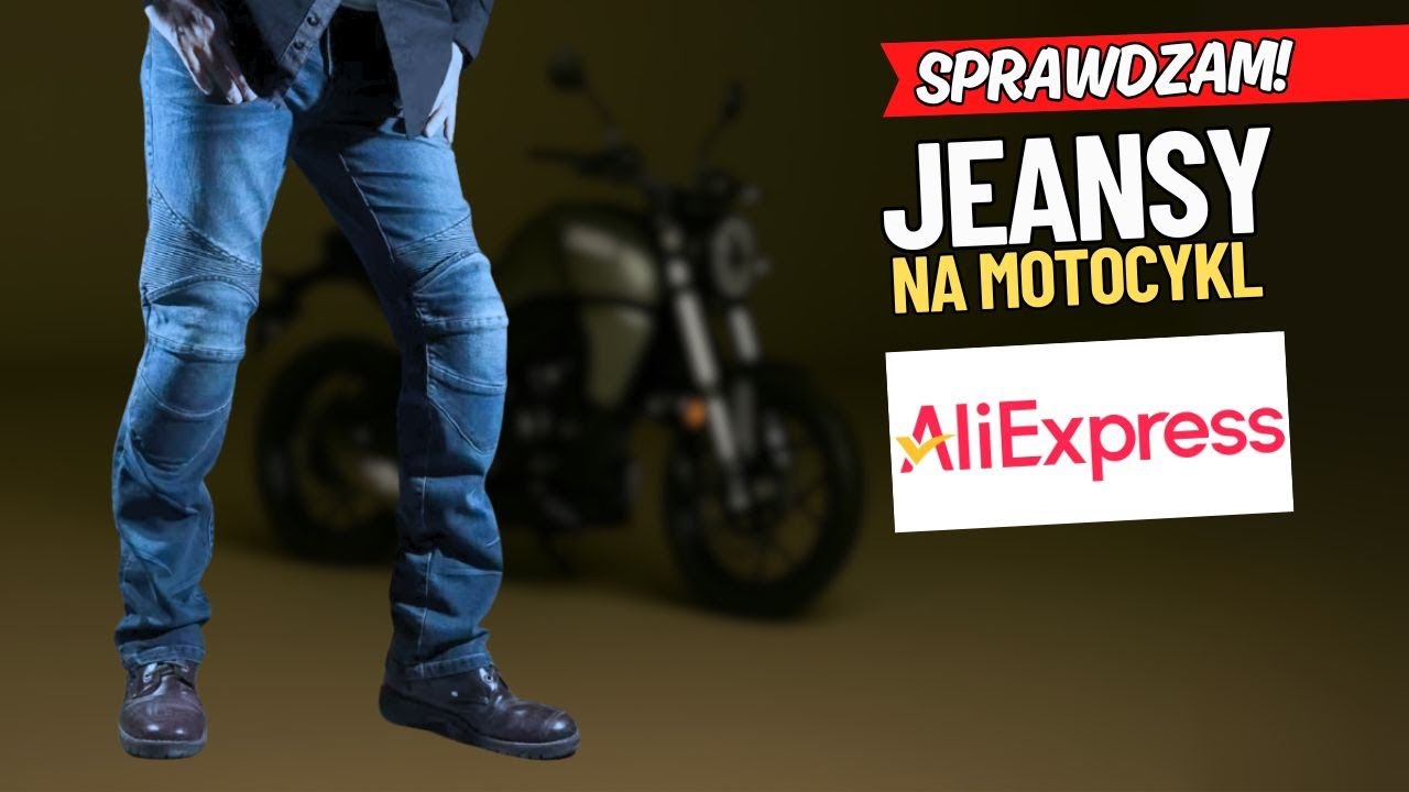 Jeansy motocyklowe za 100 zł? Nie wierzę!