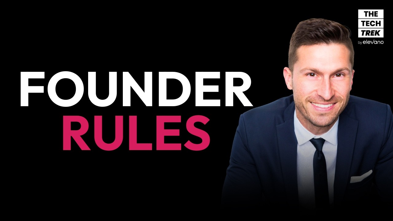 The Founder Rules Nobody Tells You