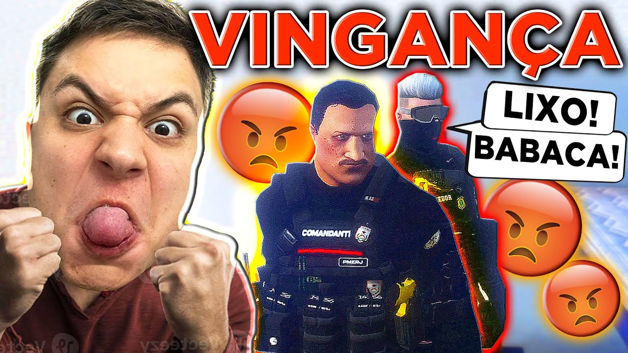 FUI HUMlLHADO PELO PM e FUI ATRÁS no GTA RP 🤬 (Paulinho o LOKO)