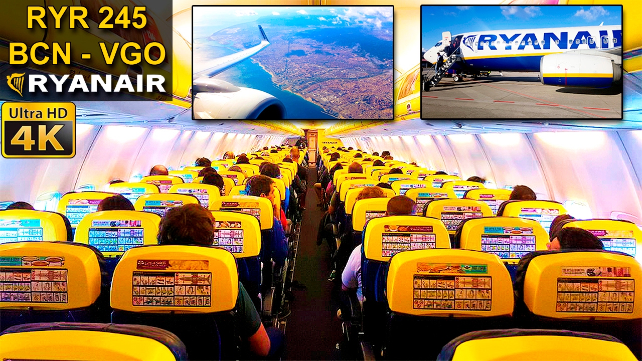 TRIP REPORT | Barcelona - Vigo | RYANAIR B737