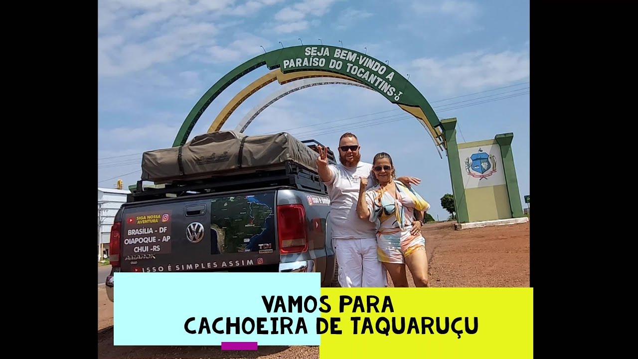 Brasília-Oiapoque-Chuí parte 10, Cachoeira de Taquaruçu Tocantins.