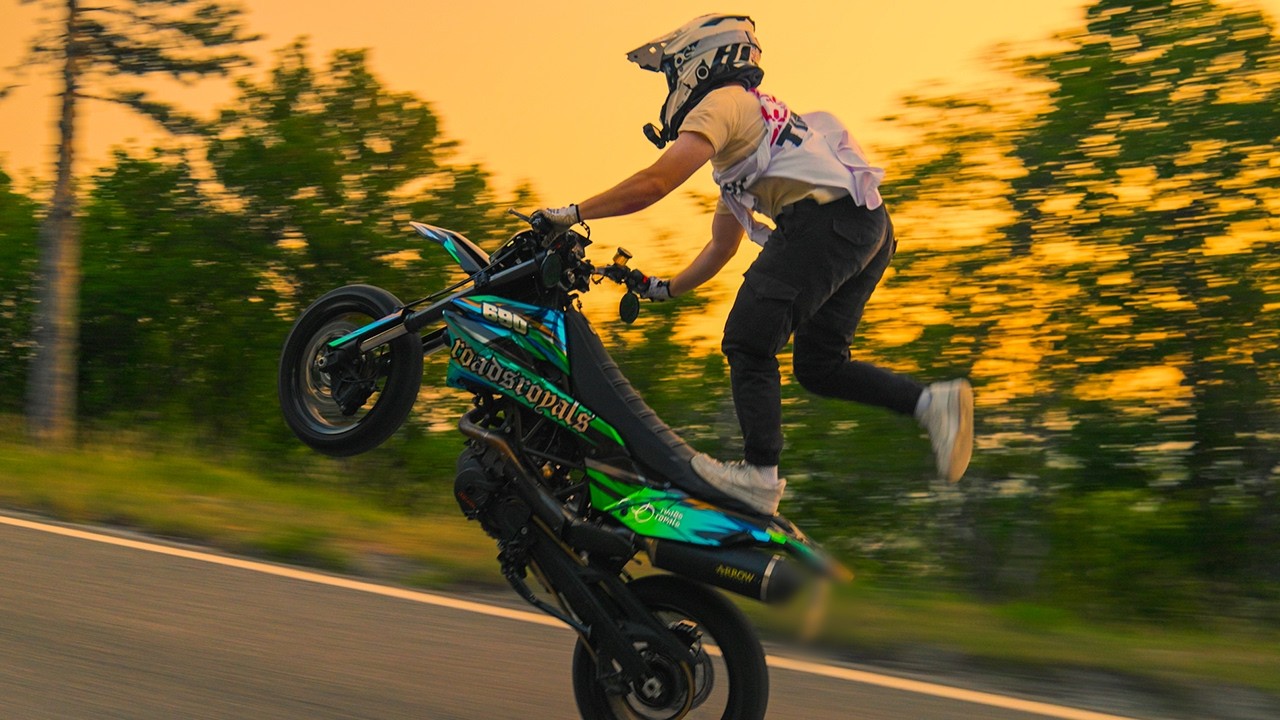 Why we Love Wheelies - Supermoto Lifestyle 2025