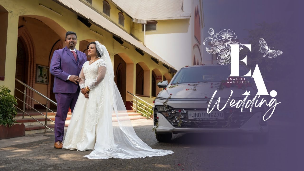 Enakshi & Abhijeet’s Wedding | A Graceful Christian Union 💍✨ | PRATIBIMB RANCHI