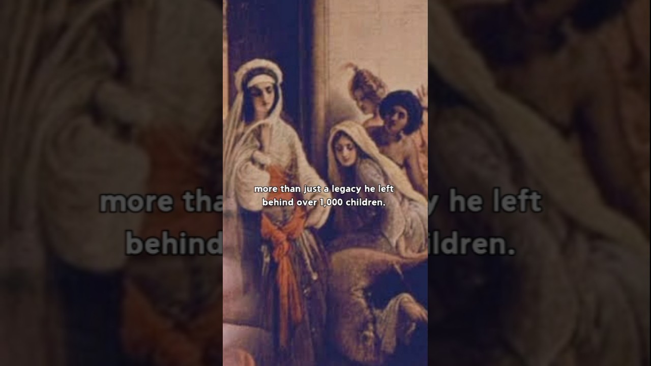 Had 1,000 children |Sultan Ismail| #histoire #historychannel #1700s #17thcentury #1600